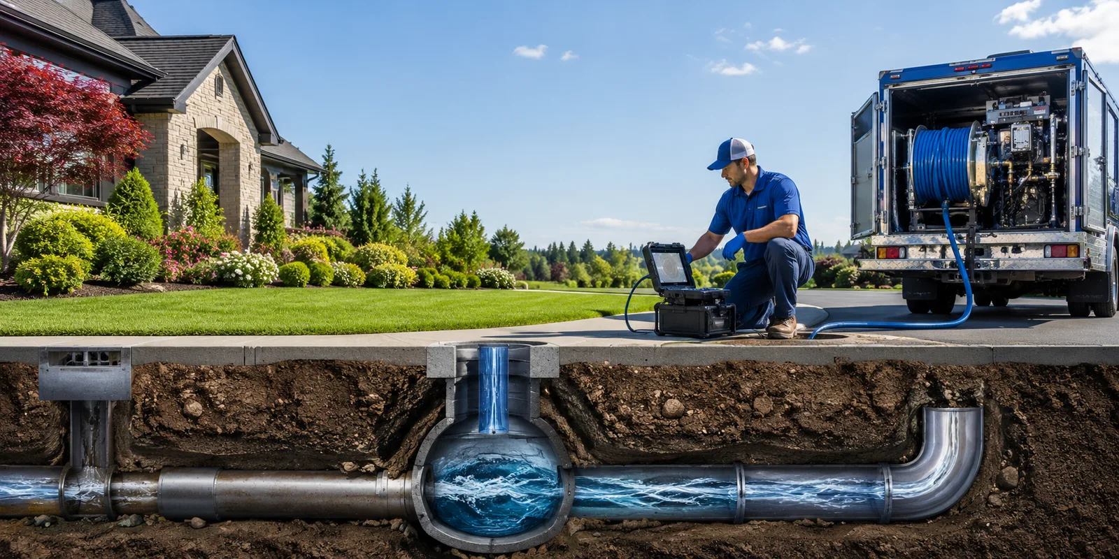 Drainage restoration information for Riddlesburg, PA